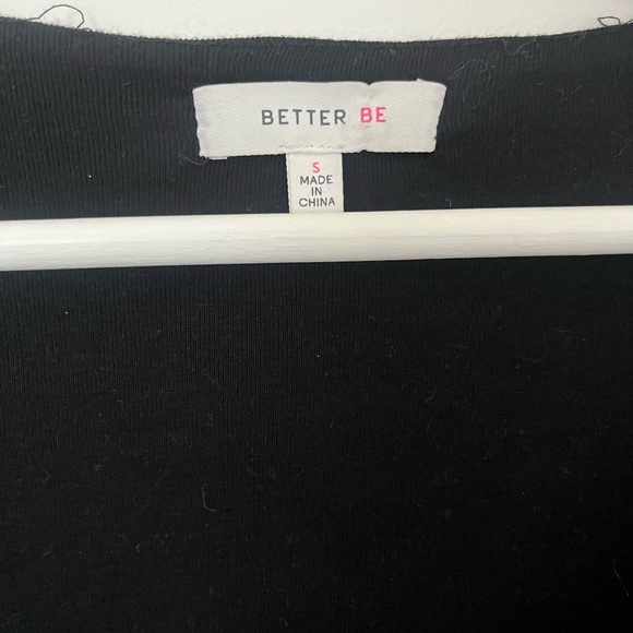 GARAGE (BETTER BE) LONG SLEEVE BLACK TOP - Picture 2 of 2